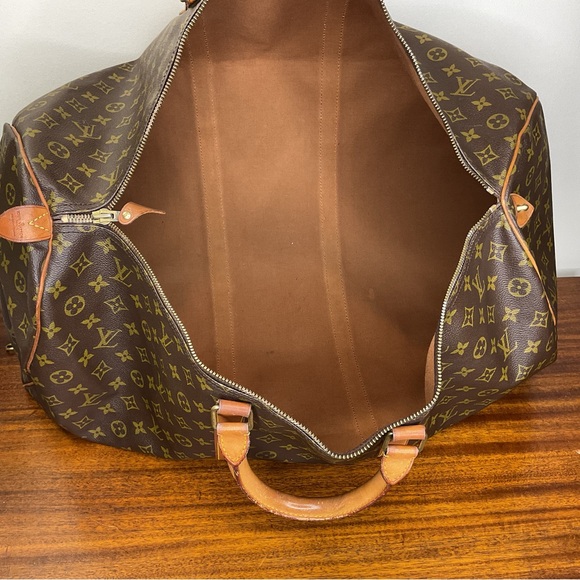 Louis Vuitton Authentic 60 Keepall Brown Monogram Duffel Bag - Picture 10 of 16